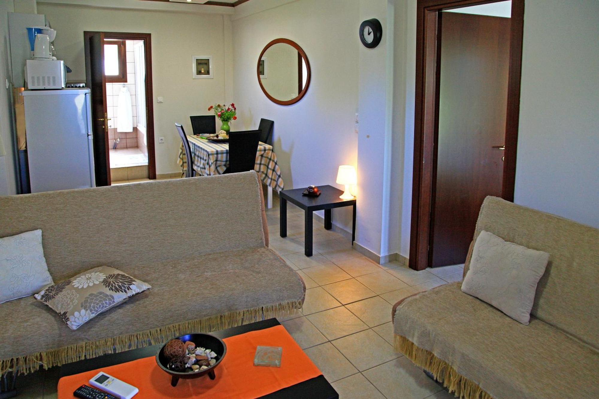 Dionysus Apartments & Suites Ierissos Rum bild